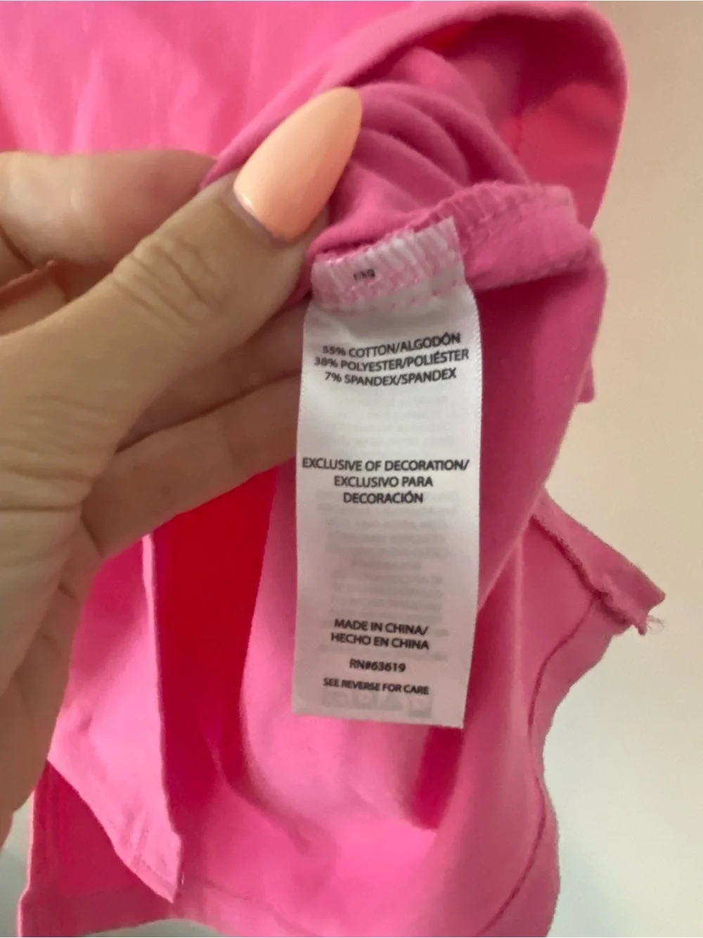 New Balance Pink Short-Sleeve Mini T-Shirt Dress